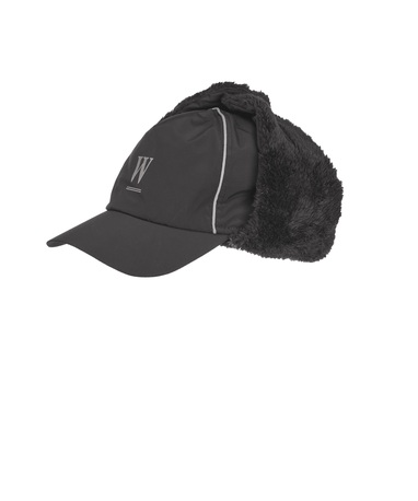 WAHLSTEN ELJA WINTER CAP, BLACK